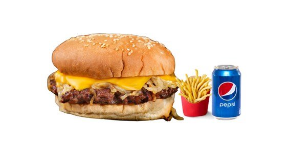 Kids Cheese Burger Meal