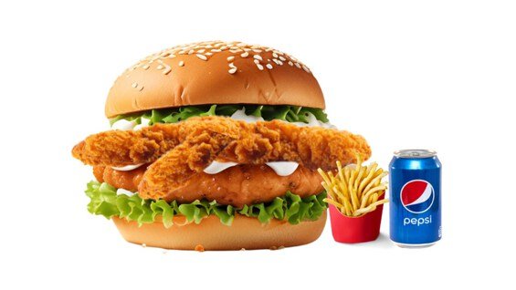 Mega Burger Meal