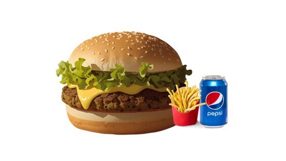 Veggie Burger Meal